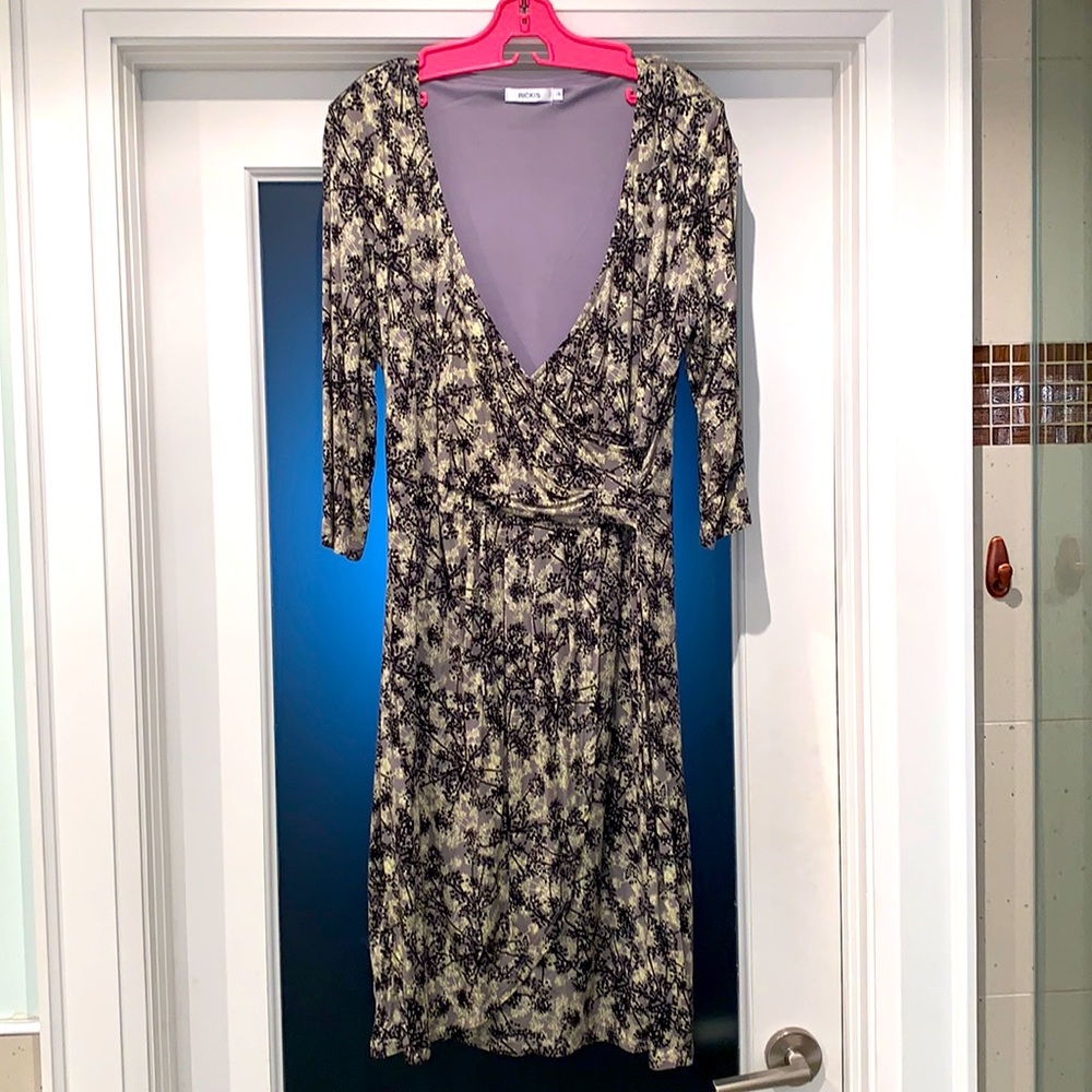 Ricki’s faux wrap dress, size large